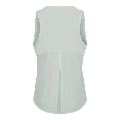 Women Summer  Open-Back Yoga Vest for  Loose-Fit and Moisture-Wicking Sleeveless   Running Fitness Shirt