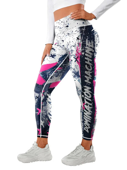 Printed Yoga Pants Women's Sports Fitness Leggings High Waist Tight Sport Pants Clothes Sport Women Fitness Push Up