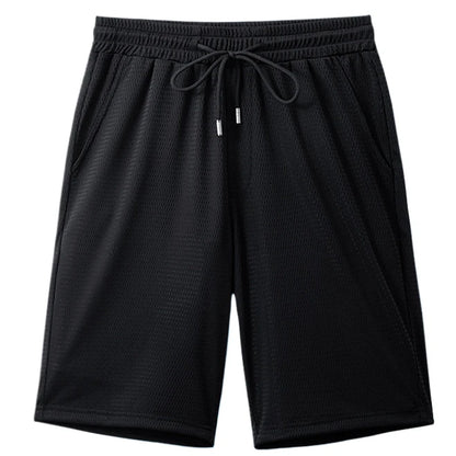 Mermaid Curve Breathable Shorts Quick-drying Sports Pants Cool Casual High-elastic in stock Micro-elastic Loose Mesh Pants