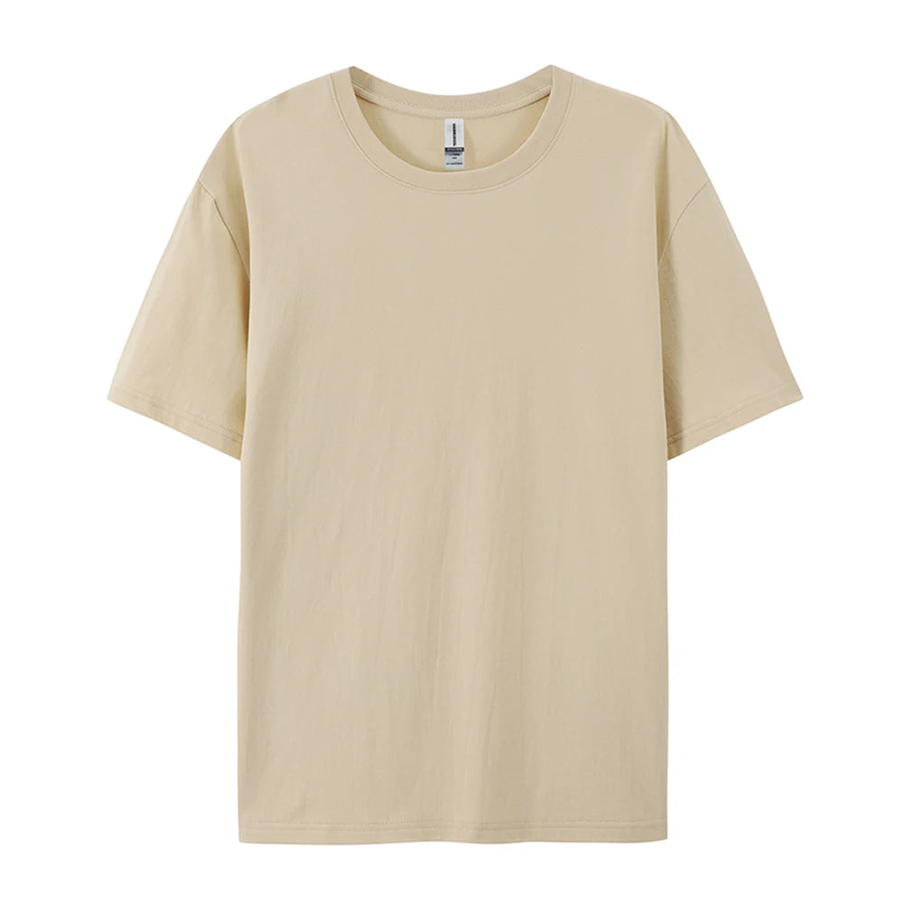 Plus Cotton Solid T-shirts Women Sporty Short Sleeve Tees Fashion Casual White Black Clothing Loose O-Neck Female Summer Tops