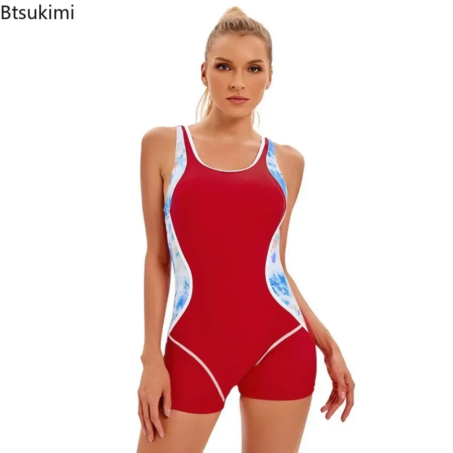Plus Size 4XL 5XL One Piece Swimsuit Women Sport Monokinis Female Athletic Open Back Fitness Summer Beach Swimwear Outfits