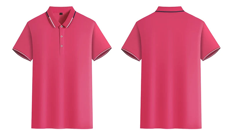 Oversized 5XL 6XL Men's Casual Polo Shirts Short Sleeve Sports 200g Golf T-Shirts