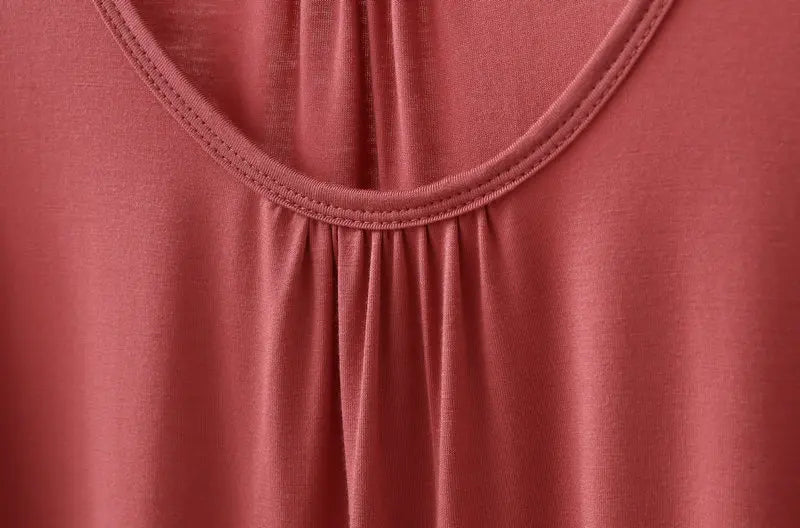 Large size Tank Tops Loose Folds Summer women Modal sleeveless Tshirts Solid color Homewear Top Bottoming Vest XL to 6XL