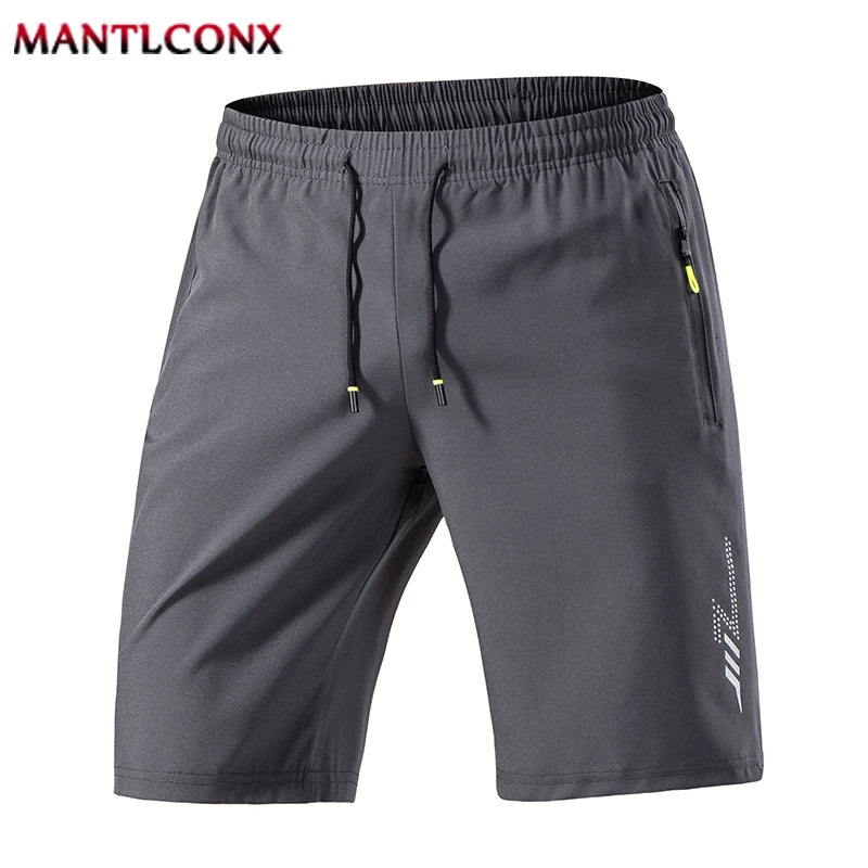 Summer Training Shorts Fitness Drawstring Gym Shorts Men Lightweight Quick Dry Short Sweatpants Man Workout Bottoms Running Wear