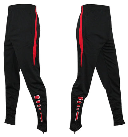 Men Running Sport Pants With Zipper Pockets Football Joggings Training Sweatpants Basketball Soccer Trousers workout pant Male