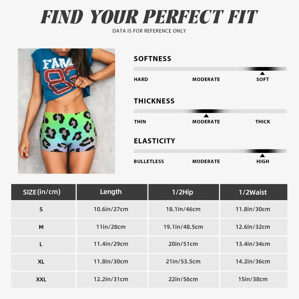 Custom Rainbow Leopard Animal Print Running Volleyball Workout Shorts Women's Athletic Gym Yoga Shorts