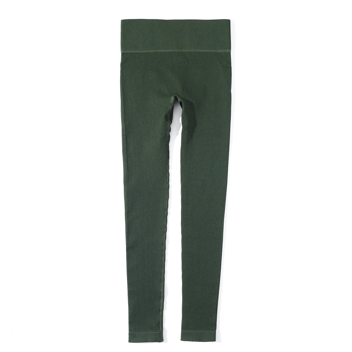 Rib Fabric Yoga Seamless Leggings Women Gym Sport Fitness Breathable High Waist Women's Pants Tights Top Quality 7 Colors