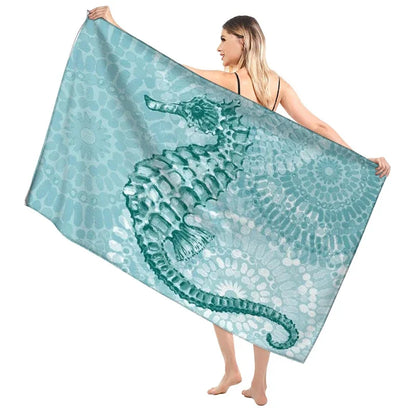 Hawaiian style bathroom adult soft bath towel sauna large beach towel modern fitness towel hotel women's shower quick drying