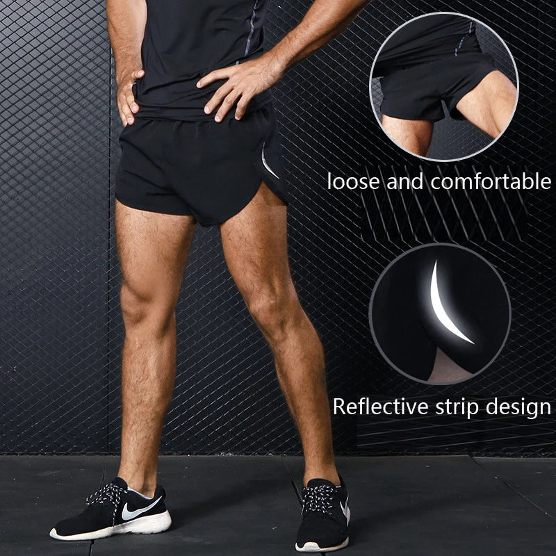 Summer Men Running Shorts Quick Dry Gym Sport Shorts Casual Basketball Shorts Training Crossfit Fitness Shorts Man Gym Clothing