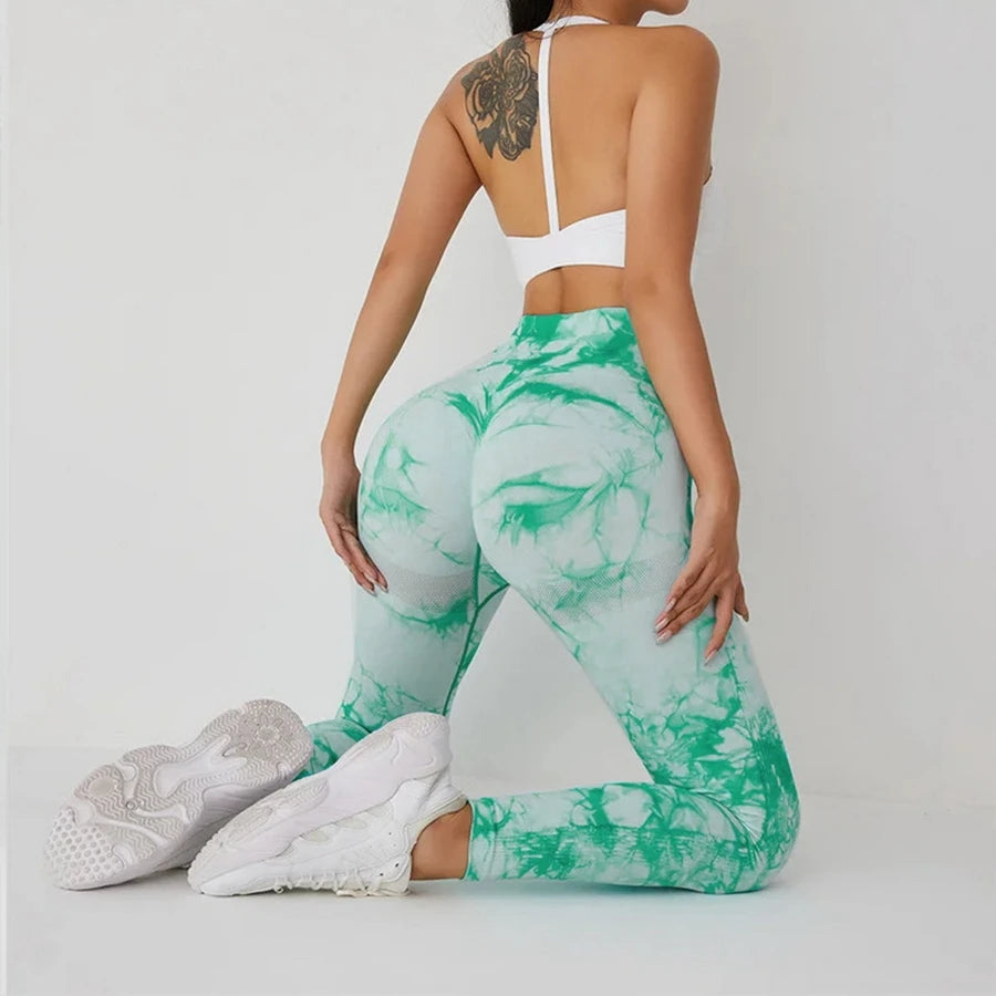 Legging GYM Seamless Peach Hip Training Yoga Pants Women's Sports Running Buttocks Body Fitness Pants