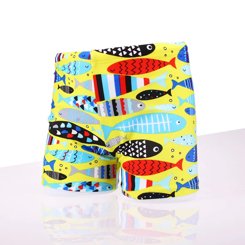 Children Swimming Trunks For Boys Swimwear Quick-drying Short Kids Cartoon Bathing Suits Boy Swimming Shorts Beach Swimwears