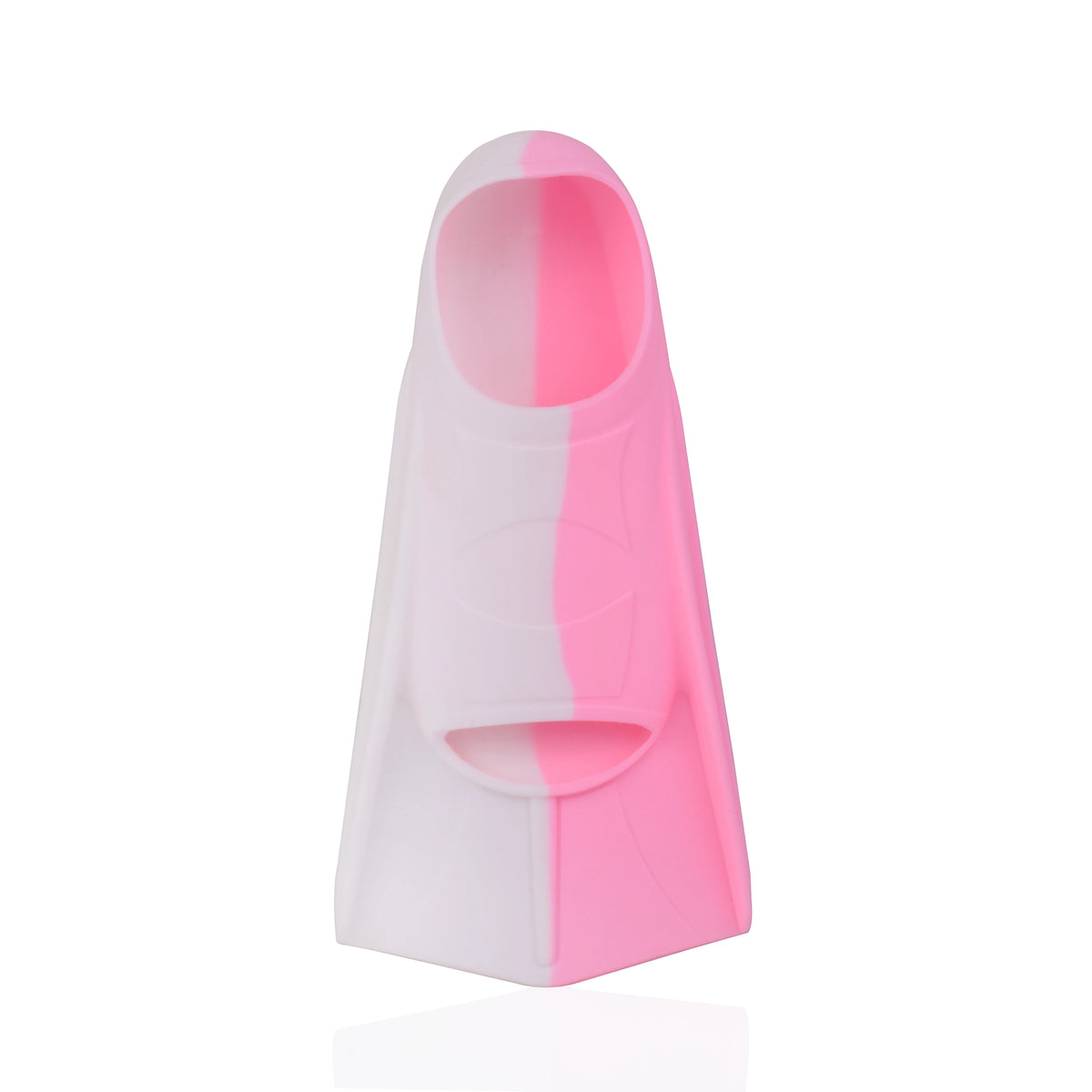 Swimming flippers men and women freestyle breaststroke silicone short flippers adult professional light diving training