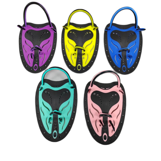 Adult Adjustable Silicone Hand Webbed Diving Gloves Fin Flipper Learn Train Gear Professional Swimming Paddle Frog Finger