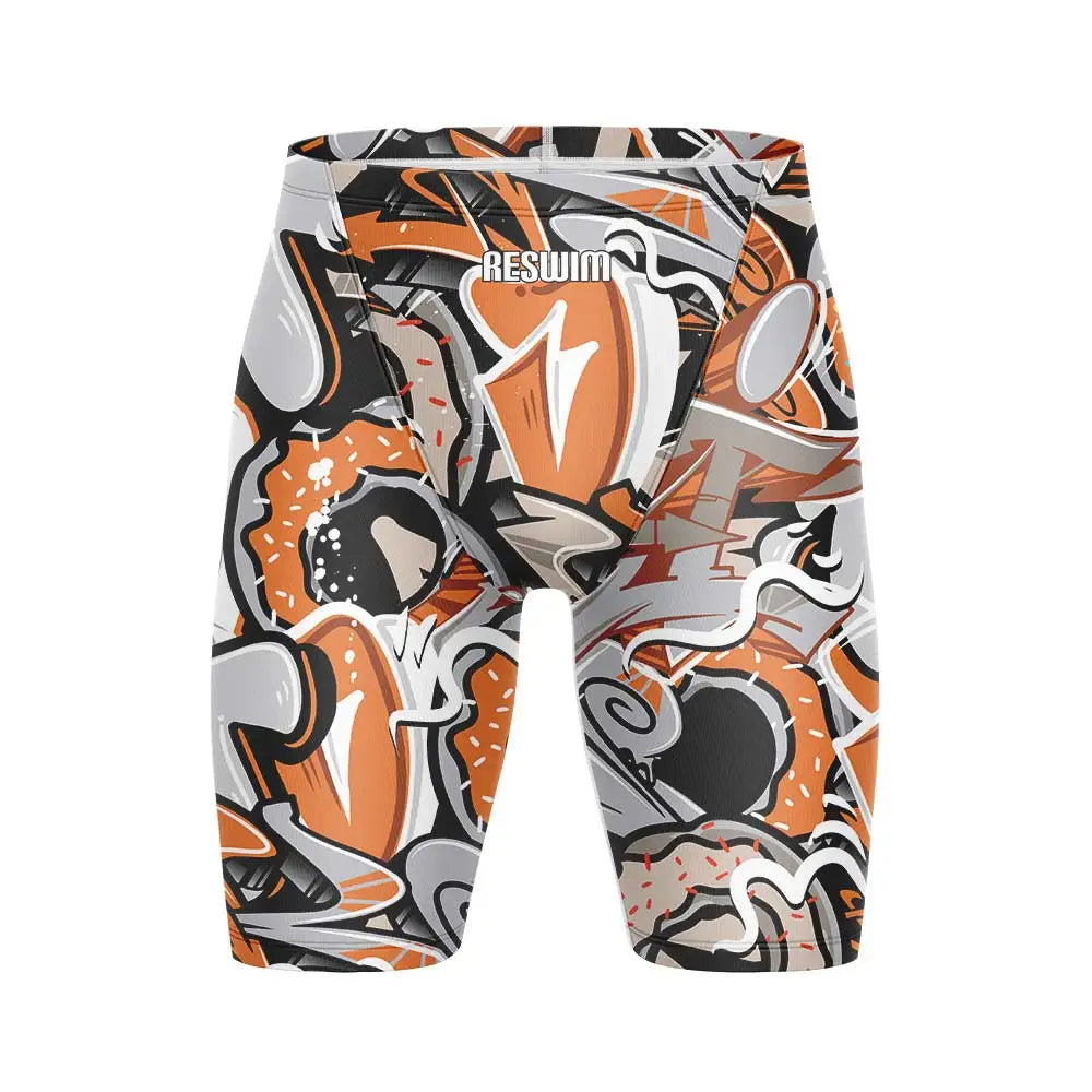 Swimming Trunk Swimwear Men's Beach Swim Surfing Sports Shorts Boys Swim Jammer Swimsuit Shorts Summer Quick Dry Bathing Suit