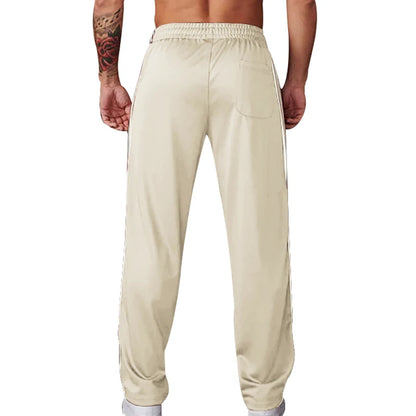 Men's Fashion Sweatpants Spring and Autumn Thin Sports Pants Casual Jogging Fitness Pants Trousers