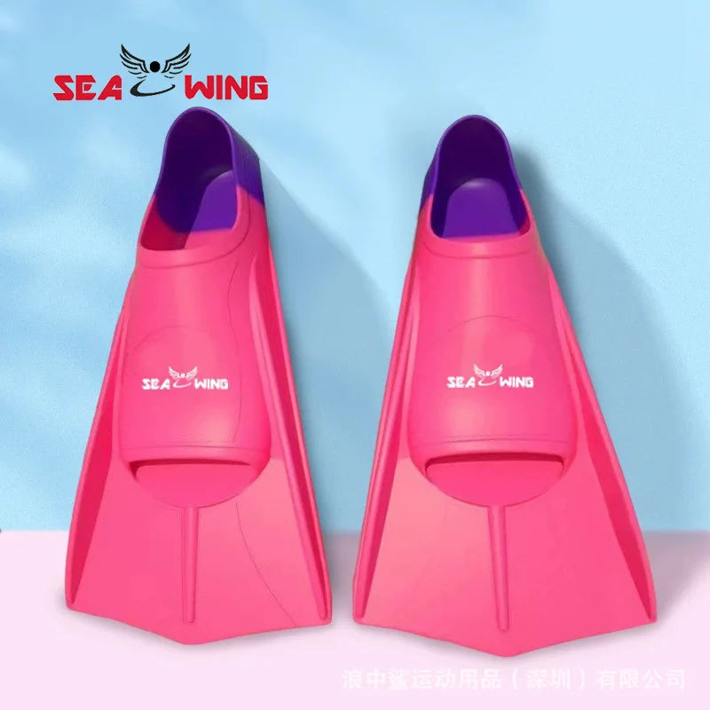 Swimming Freediving Flippers Breaststroke Non-slip Swimming Aid Training Silicone Frog Shoes Swimming Pool Aid Dual Fins