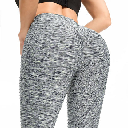 Sports Fitness Peach Lifting Hip Yoga Gym Pants Workout Booty Scrunch Butt Leggings Seamless Lift Low Waist for Women