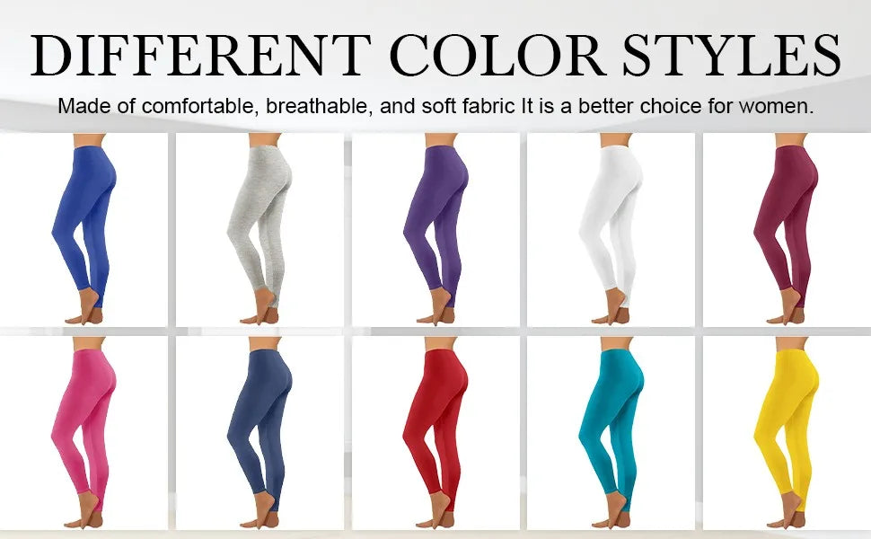 Women Elastic Waist Casual Leggings Large Shinny Legging High Stretch Leggings Gym Pants Workout Workout Leggings Yoga Pants