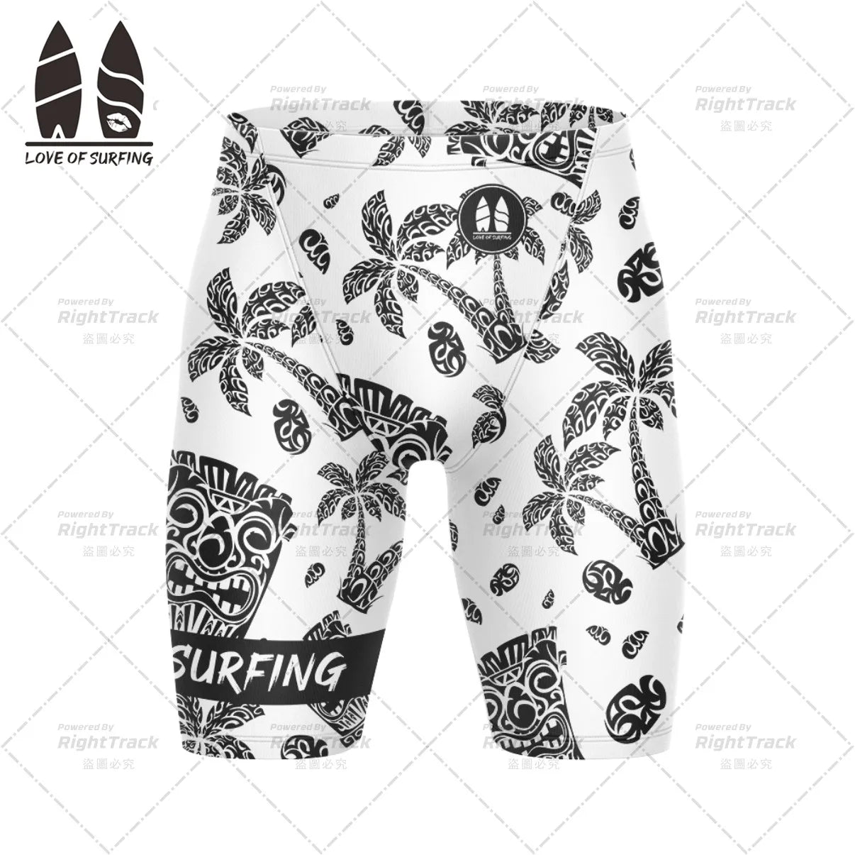 Swim Boxers Swimwear Men's Swimming Jammer Swimming Trunks Beach Trunks Bathing Suit Swimsuits Love Of Surfing Shorts Surf Board Shorts