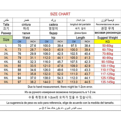 7xl 8xl 9xl Men's Jogging Pants Plus Size Summer Sports Pants High Elasticity Quick-drying Gym Running Sports Pants