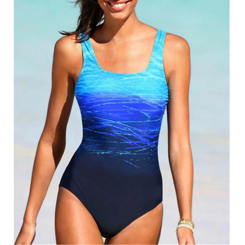 One-Piece Large Size Swimwear Push Up Women Swimsuit Closed Body Female Bathing Suit For Pool Beach Wear Bathers