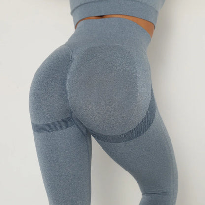 Women Scrunch Yoga Leggings High Waist Exercise Sports Running Fitness Gym Squat Proof Hip Lifting Femme Active Wear Pants