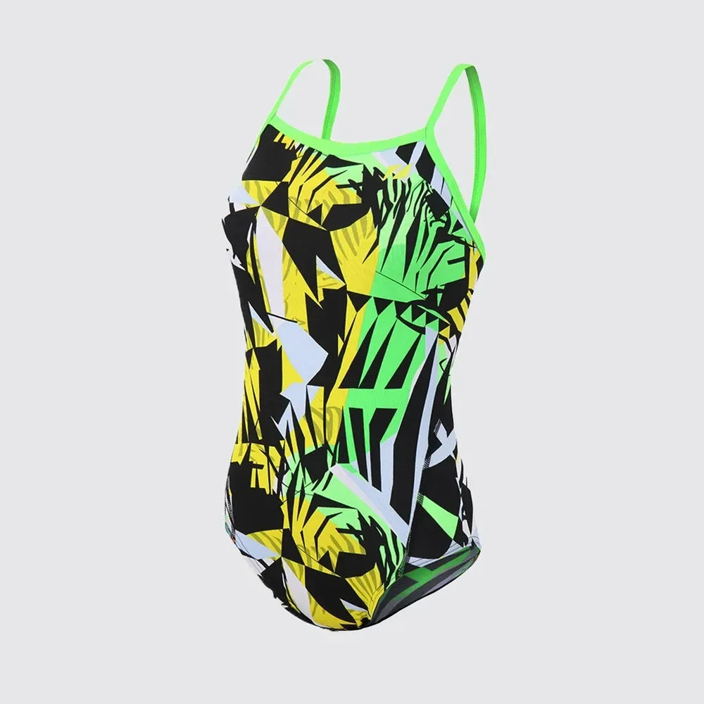 Zone3 Women Swimsuit Cozy Skinsuit Open Water Swimming Pool Long Training Comfortable Swimwear Competition Training Suit Pool Bathers