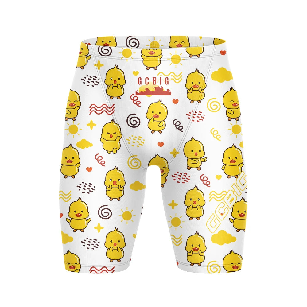 Boys Jammers Sports Surf Shorts Men's Summer Trunks Swimwear Training Swim Shorts Trunks Swimsuits Beach Swimming Pants