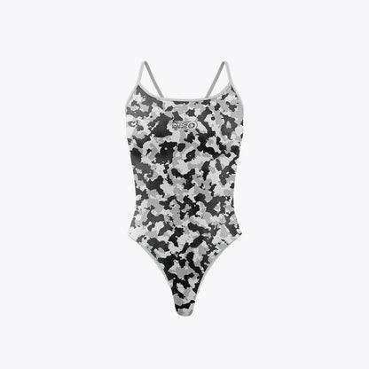 Women Swimsuit Bikini Sexy One-piece Comfortable Suit Swimwear Functional Training Triathlon V-shoulder Tight Swimming Clothing