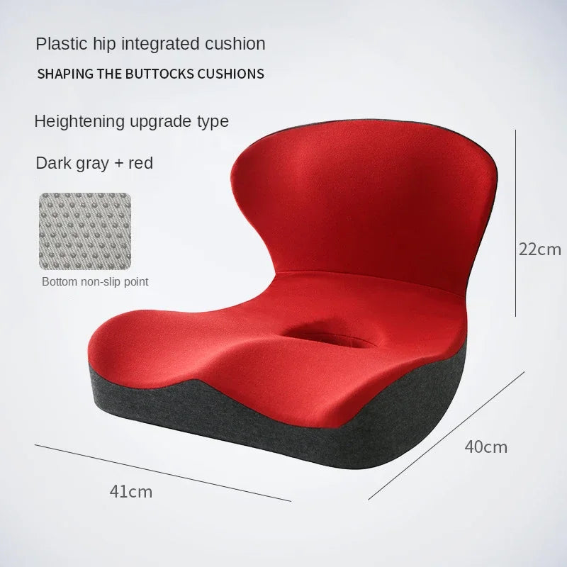Upgrade "L" Shape Memory Foam Orthopedic Cushion Comfort Ergonomic Design Back Coccyx Pillow Car Seat Office Chair Pain Relief