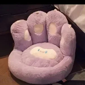 Thick Warm Floor Sofa Cushions PuTuan Cushion Floor Lazy Sofa Household Plush Tatami Waist Cushions Seat Cushion Cat Paw Shape