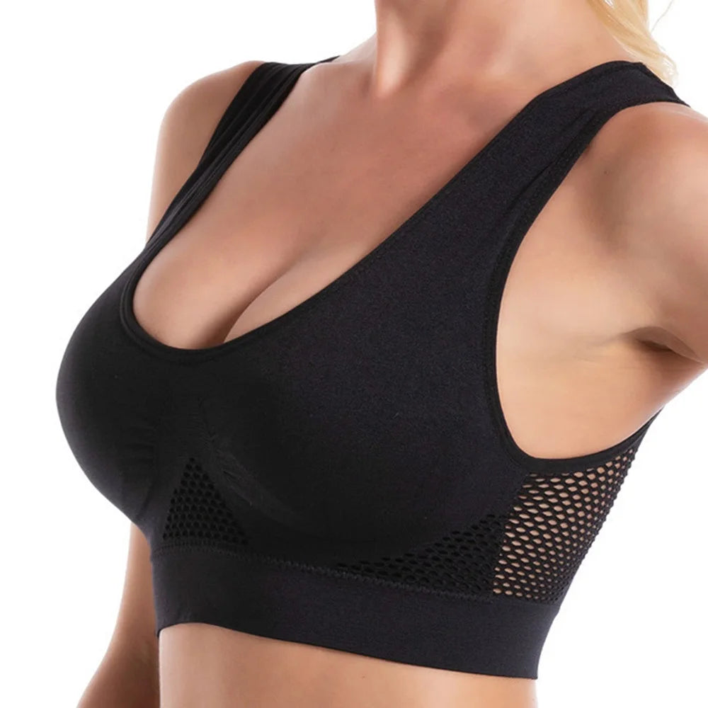 Bras For Women Seamless Bra With Pads Big Size 4XL 5XL 6XL Bralette Push Up Brassiere Bra Wireless Sport Bra Gym Top Underwear