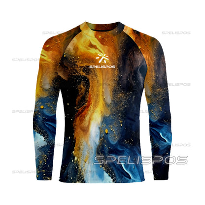 Diving T-Shirt Tight Boxing Jersey Rash Guard Drama Surfing Wear Fitness Swimwear UV UPF 50 Uniform Beach Maillot Water Tops