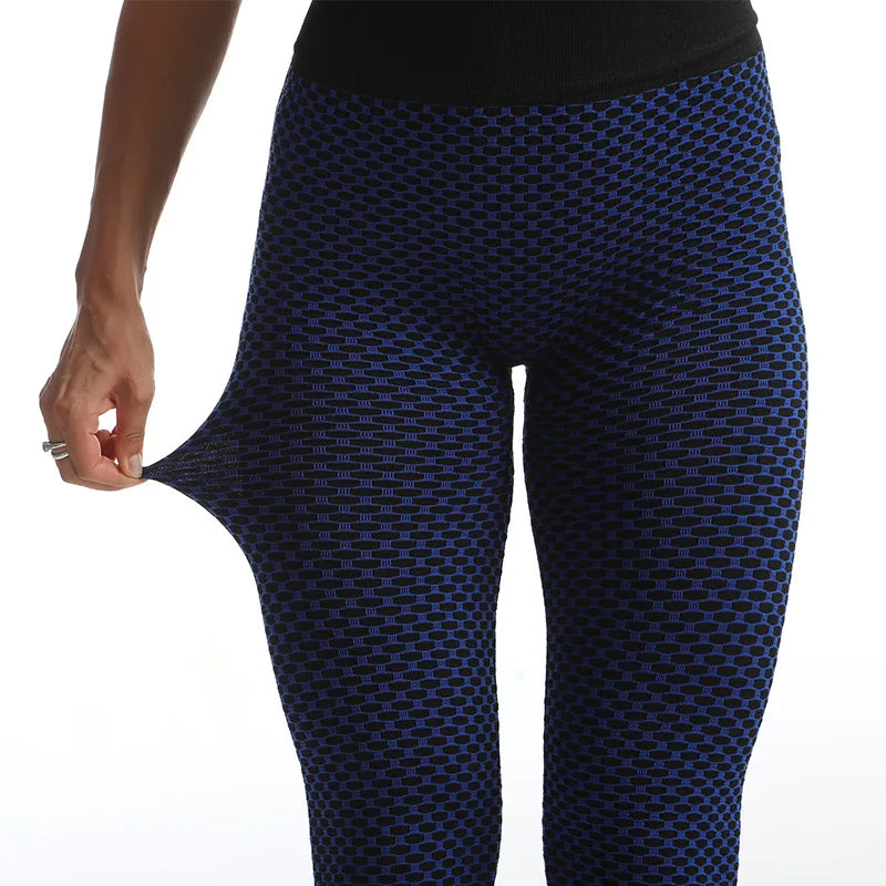 YSDNCHI Push Up Leggings Breathable Workout Capris Sport Leggins Seamless High Waist Mid-Calf Women Gym Fitness Yoga Clothing