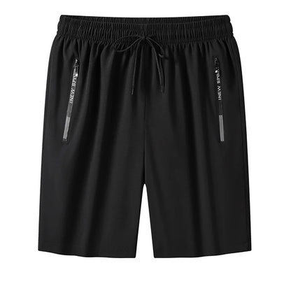 Summer Men Plus Size Shorts 7XL Big Size Casual Shorts 110-175KG Black Short Pants Beach Sport Running Clothing