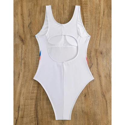 Print One Piece Swimwear Women Swimsuits Closed For Swimming Wear Bodysuit Bathing Suits Beachwear Pool Bather