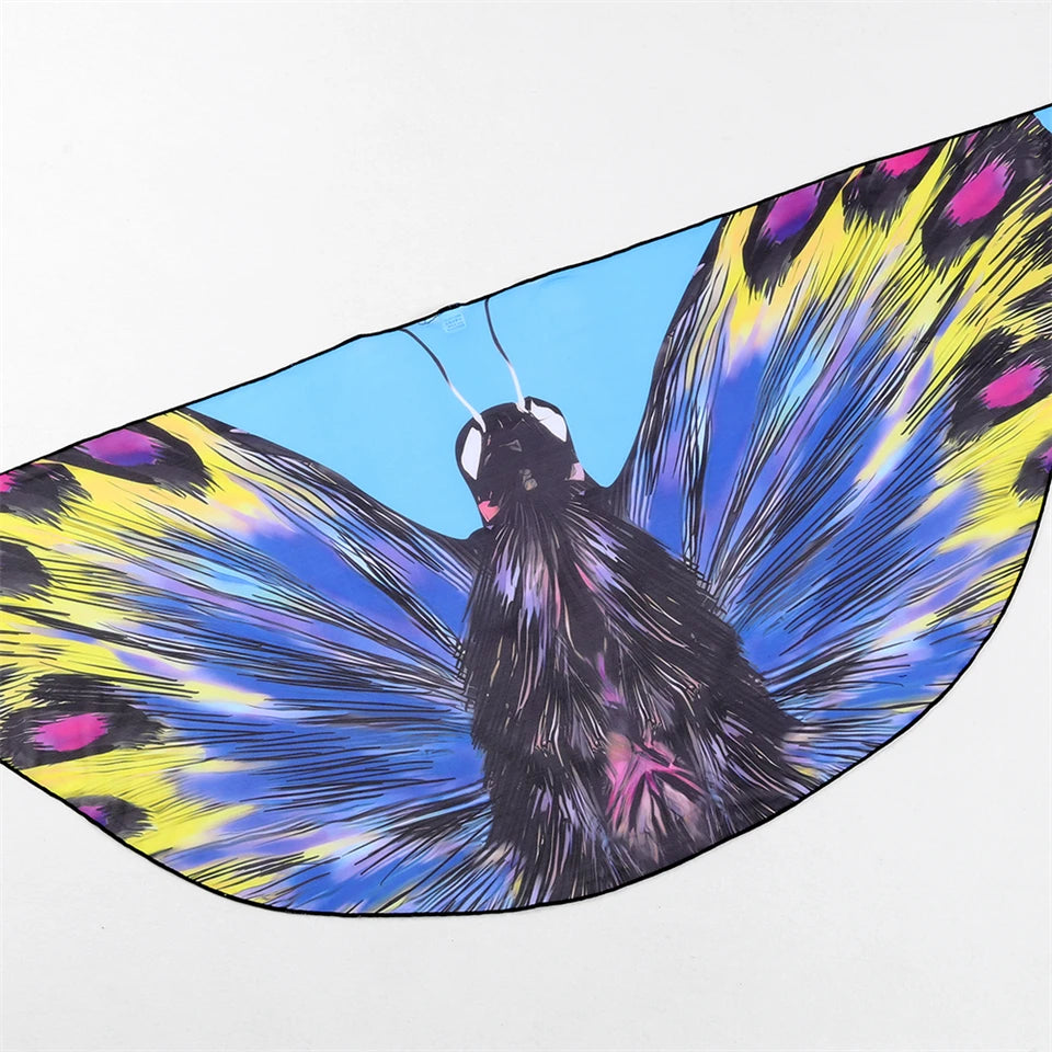 3 Pieces Bikini With Beach Skirt Butterfly Print String Bathing Suit Women Swimwear Female Swimming Swimsuit