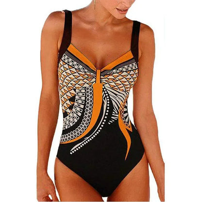 Colourful V Neck One-Piece Swimsuits Swimming Suit For Women Bodysuit Women Female Swimwear