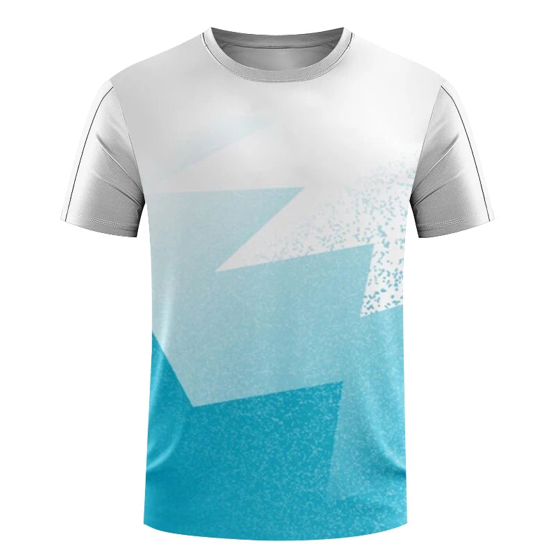 Breathable Men's T-shirts Ultrathin Women's Training Badminton Jersey Table Tennis Jersey Boys' Running Short sleeve