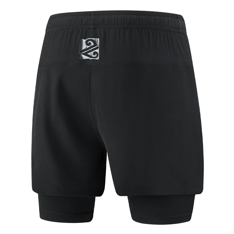 Two Piece Men'S Beach Quick Dry Running Sports Board Black Shorts Casual Oversize 8XL 9XL Pants Trousers