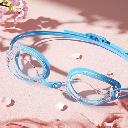 Unisex Professional Swimming Goggles for Adults Anti-fog Waterproof HD View Swim Goggles Colorful and Clear Lens to Choose