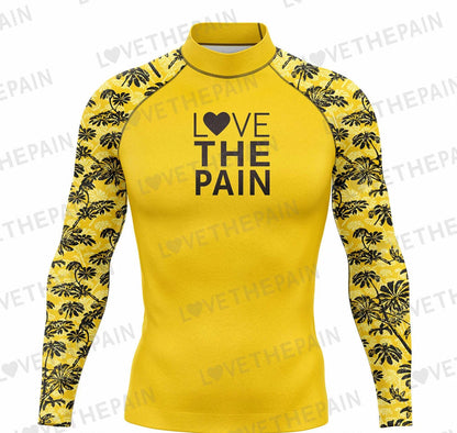Men's Rash Guards Surfing Diving Suit Swimwear Long Sleeve T-shirt UV Protection Swimsuit Swimming Surf Tight Shirts Gym Clothes
