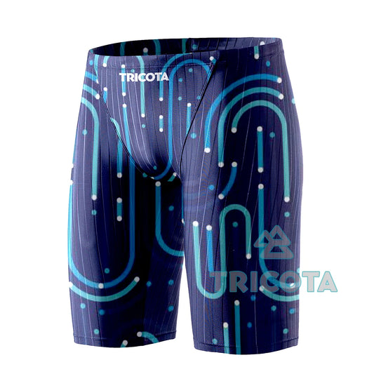 Swim Boxers Men's Jammer Swimwear Training Swim Trunks Beach Tight Swimming Shorts Swimsuits Pro Team Athletic Sports Surfing Diving Shorts