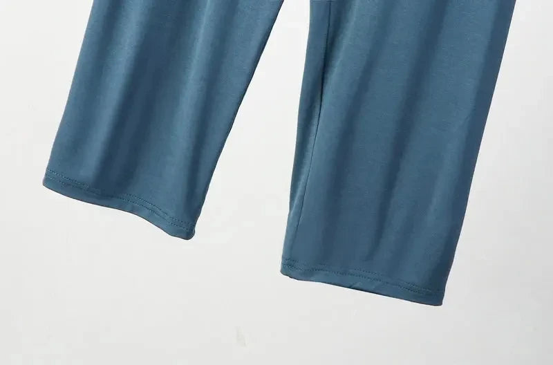 plus size XL to 8XL summer Modal leggings calf Length High waist  Stretch Casual Slimming