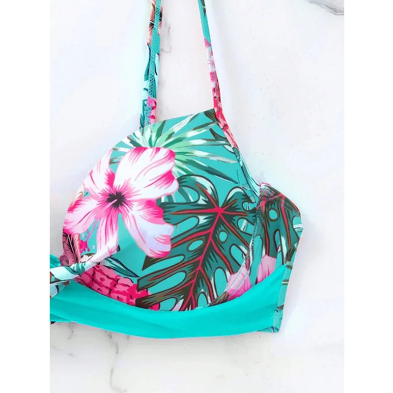Summer Bikinis Women's Swimwear Push Up Female Swimsuit For Swim Wear Bathing Suits Bikini Set Beachwear Pool Bather