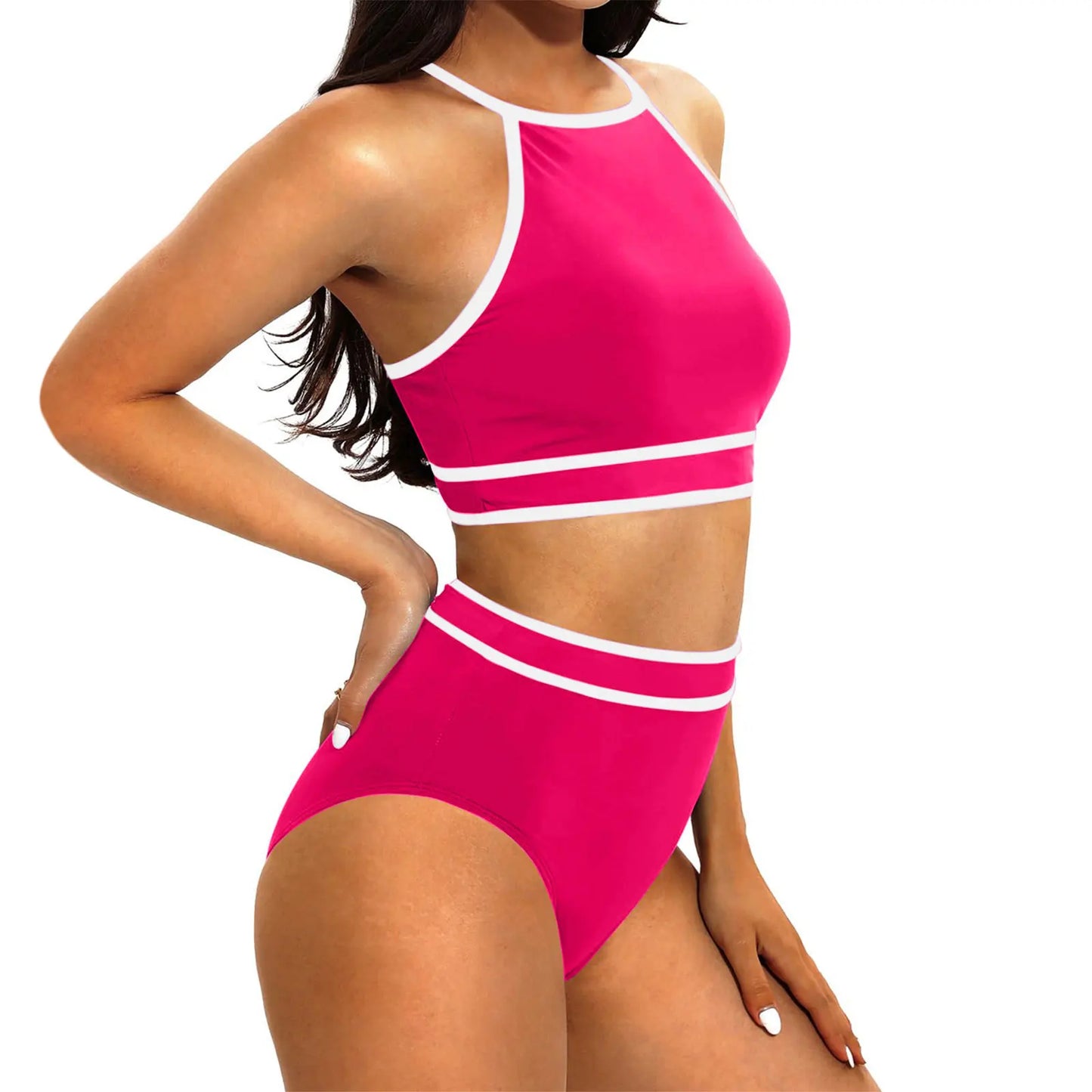 Swimsuits Bikini Sets Female Swimwear Push Up For Beach Wear Two-Piece Bathing Suits Pool Women's Swimming Suit Bikini