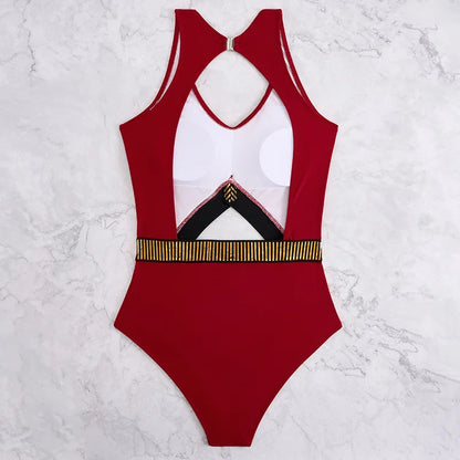 One-Piece Swimsuits Closed Women's Swimwear Push Up For Swimming Wear Body Bathing Suits Beachwear Pool Bather