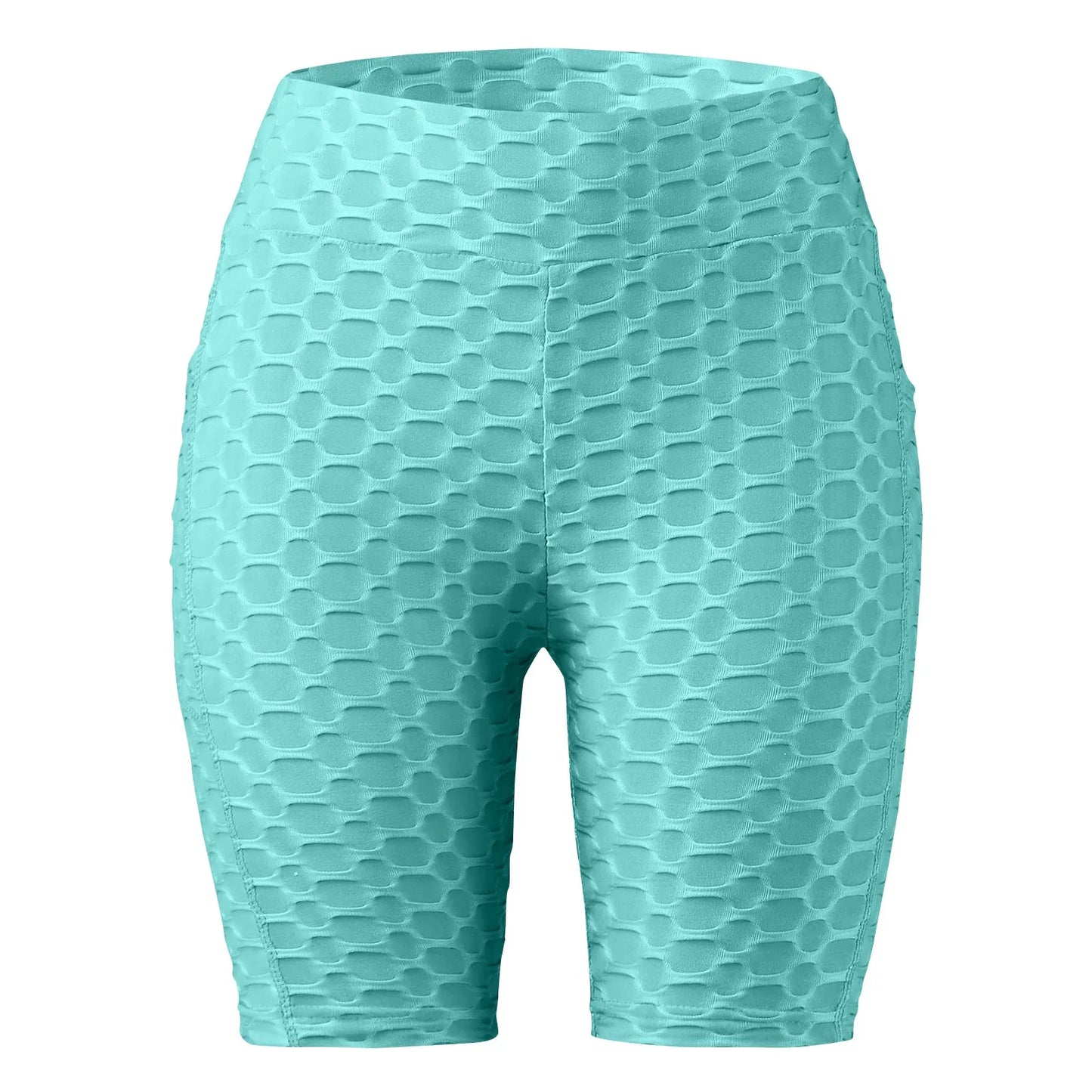 Women's Capris Yoga Fitness Peaches Buttocks Bubble Sports Leggings With Pockets Pants for Women Women’s Yoga Pants