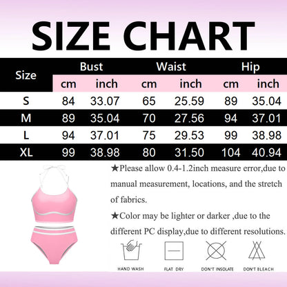 Bikinis Women High Waist Swimsuit Push Up Swimwear Two Piece Bikini Sets Female Bathers Bathing Swimming Suit Beachwear