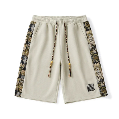 (40-150kg)Large Size Men's Shorts, Summer Casual Work Pants, Korean Version Trendy Shorts, Plus Size Shorts 5XL 6XL 7XL 8XL